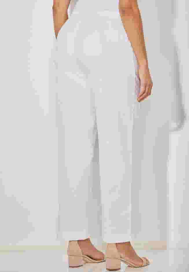 Knit Waist Linen Pant image number 1