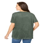 Faux Suede Tee image number null