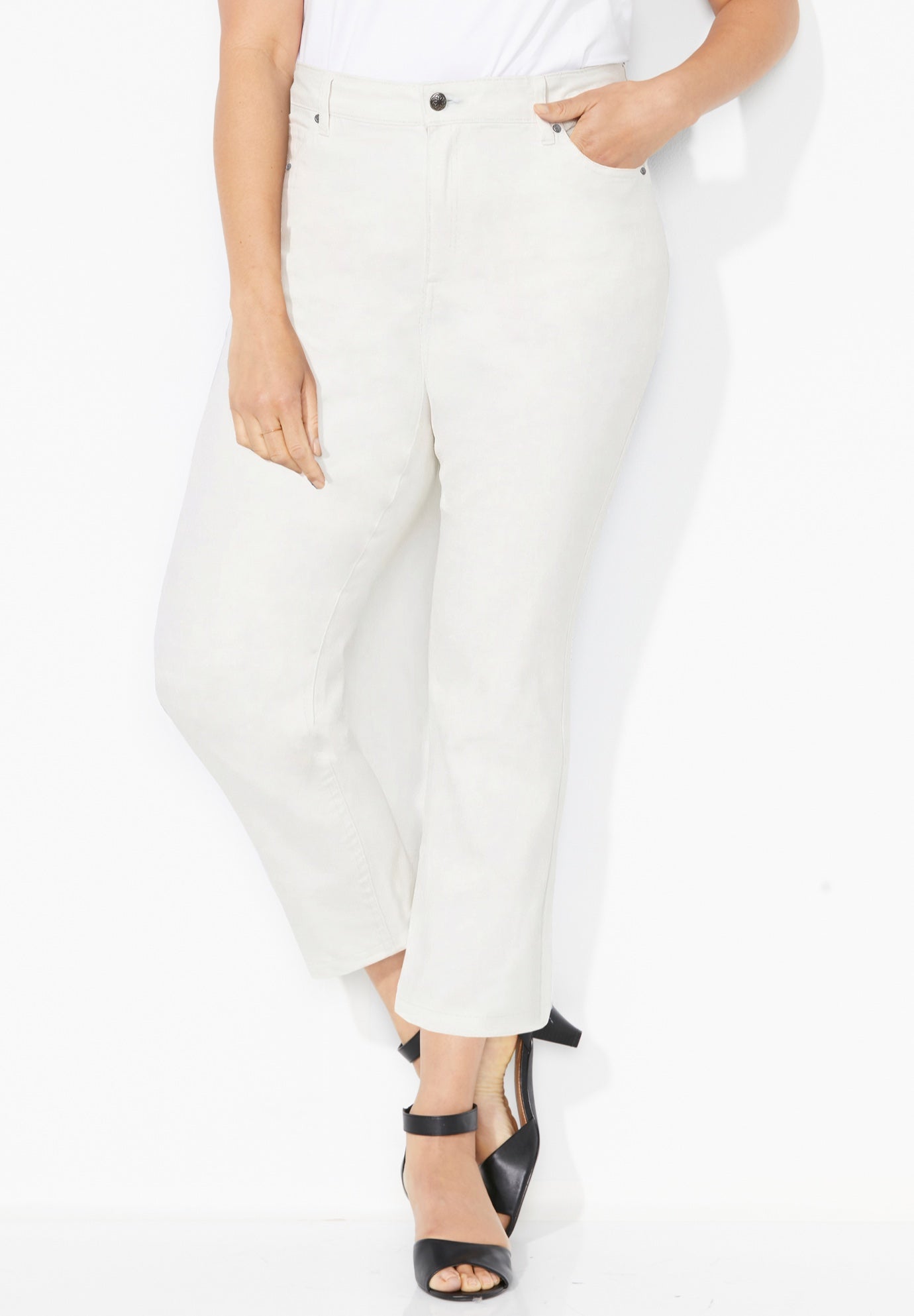 Girlfriend Roll Cuff Jean image number 0