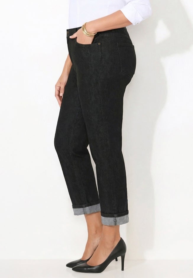 Girlfriend Roll Cuff Jean image number 2