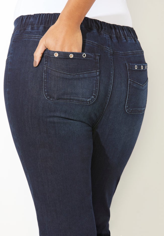 Sparkle Hem Capri image number 1