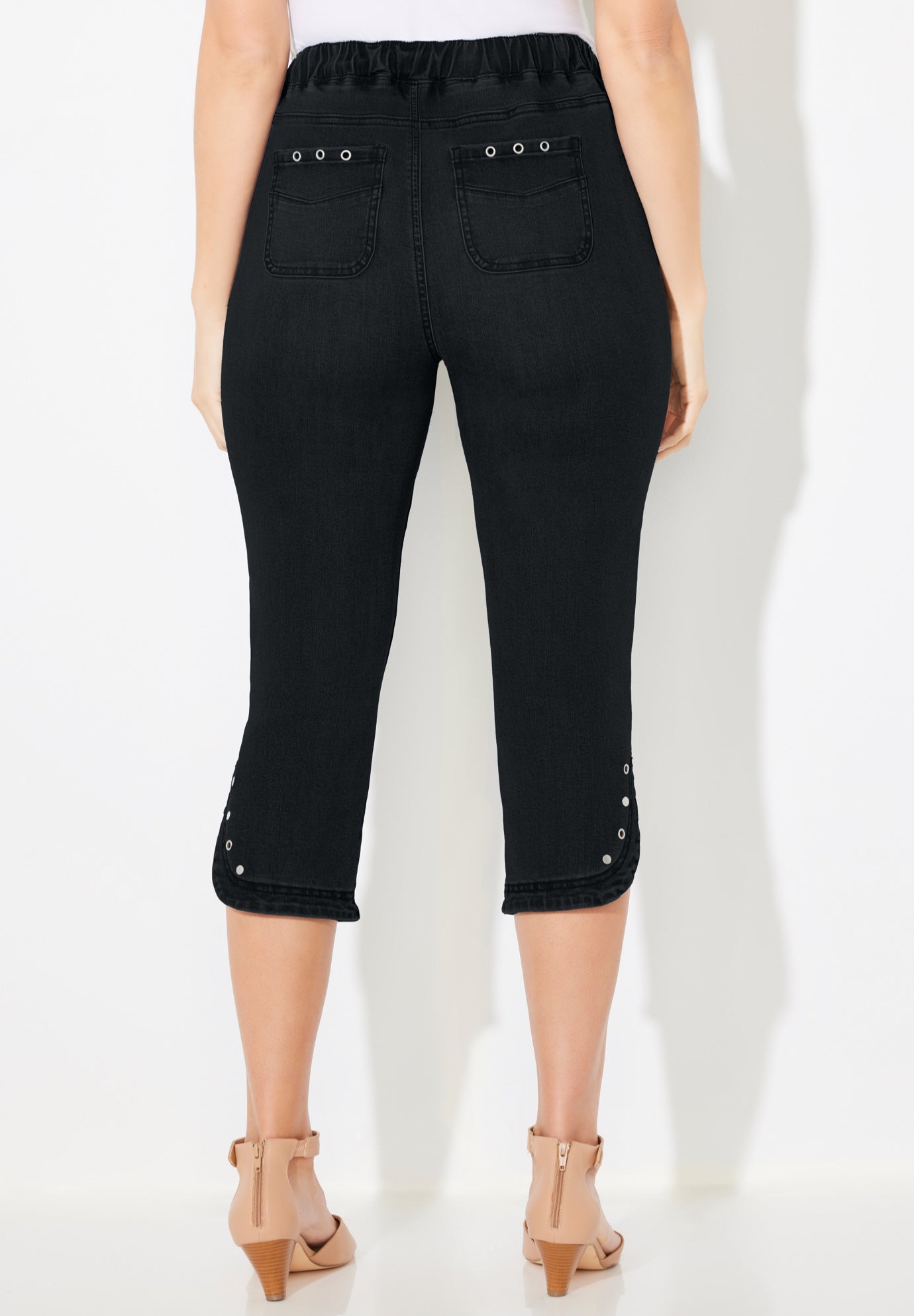 Sparkle Hem Capri image number 1