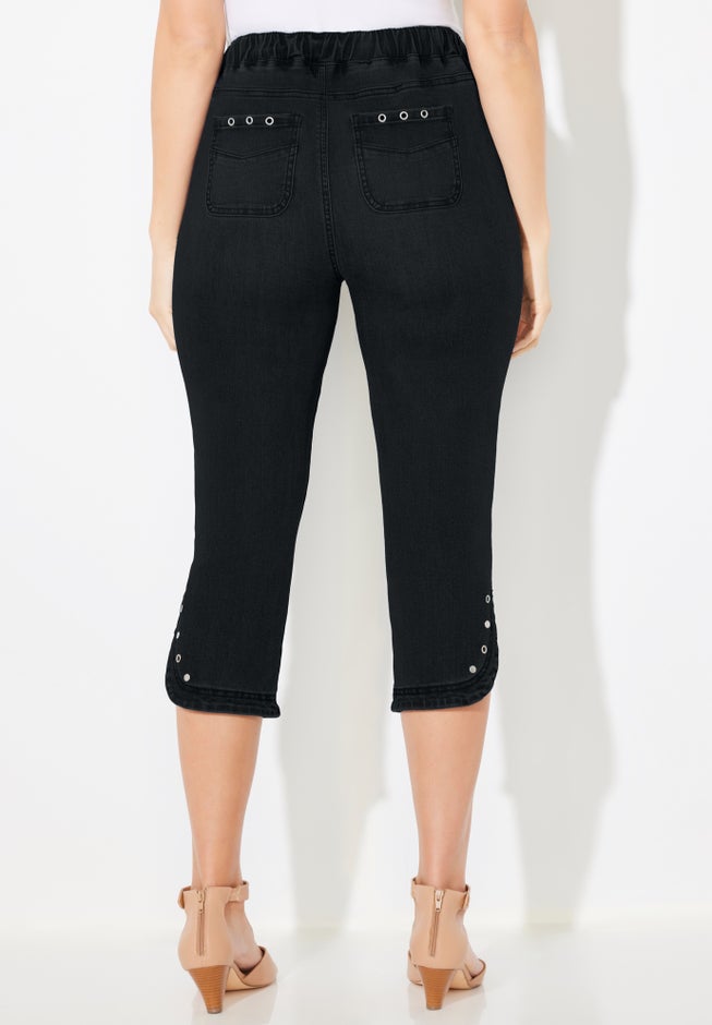 Sparkle Hem Capri image number 1