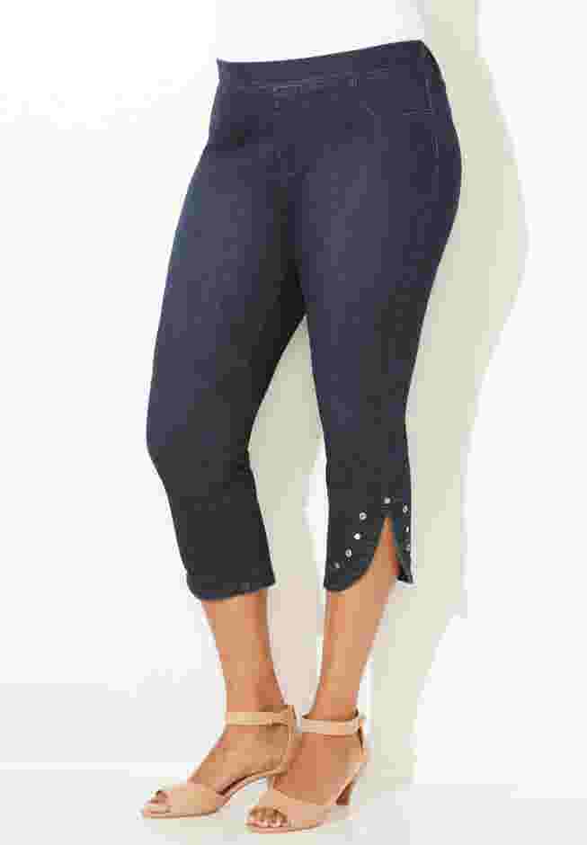 Sparkle Hem Capri image number 0