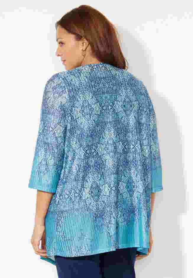 Harmony Knit Herringbone Cardigan image number 1
