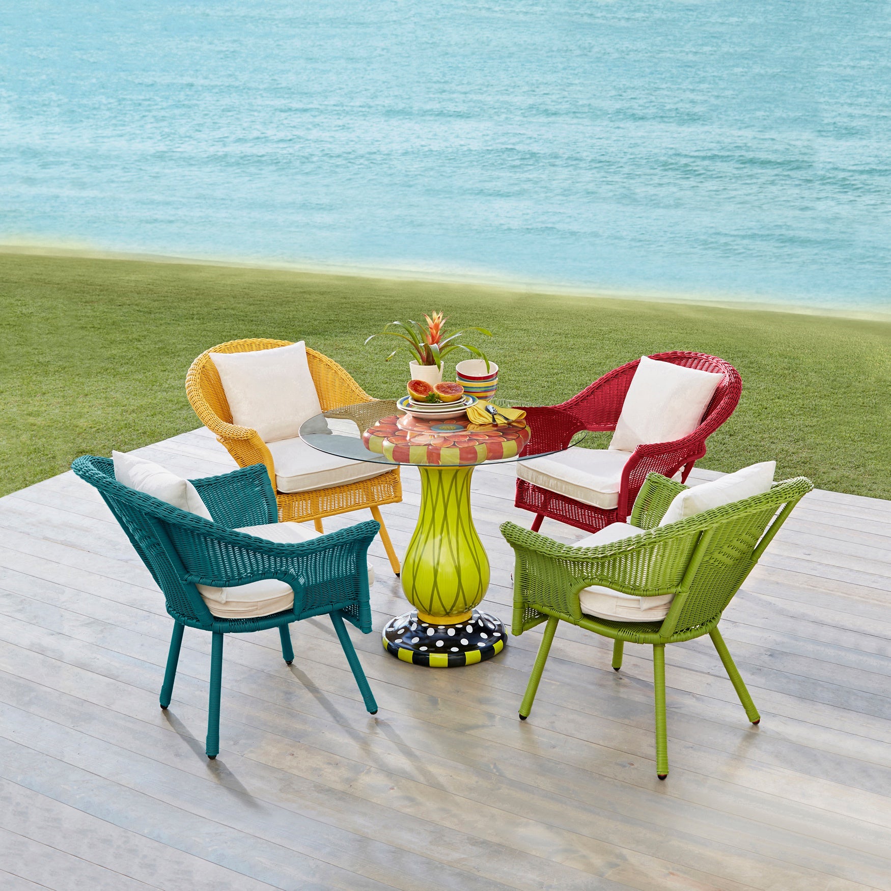 Flower Bistro Table Base image number 1