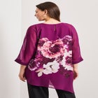 Printed Asymmetric Blouse image number 1