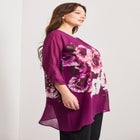 Printed Asymmetric Blouse image number 2