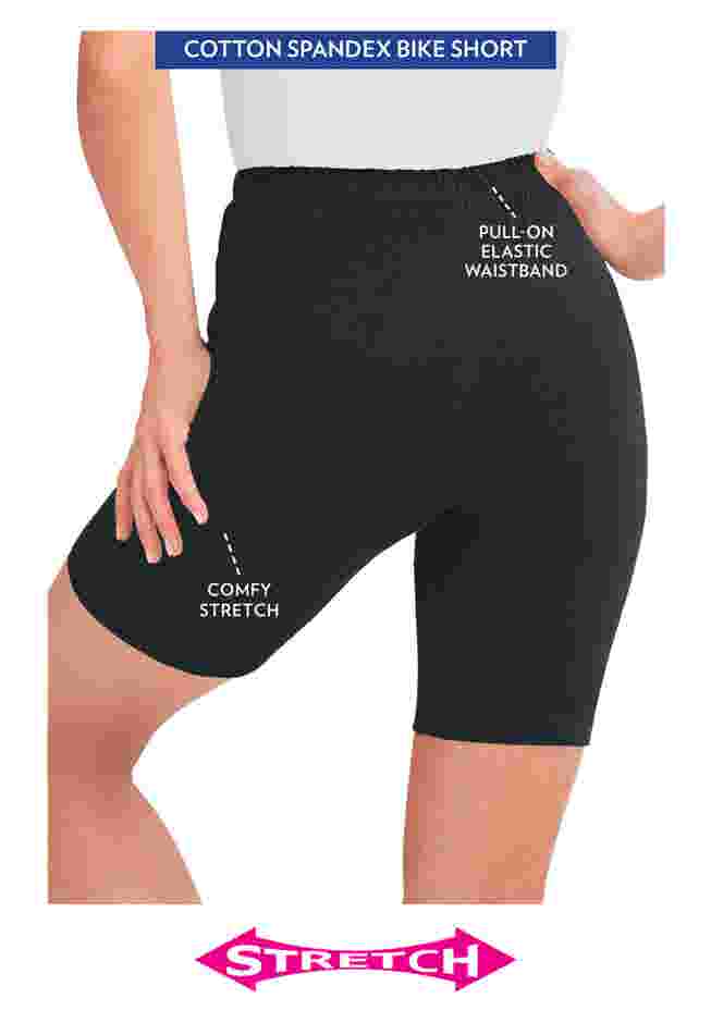 Stretch Cotton Bike Short image number 2