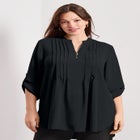 Roll Tab Zip Front Tunic image number 0