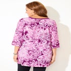 Y-Neck Stud Accent Tunic image number null