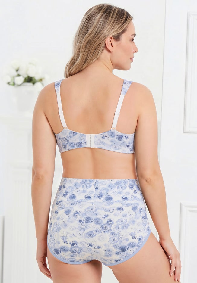 Cotton Wireless Lightly Padded T-Shirt Bra image number 1