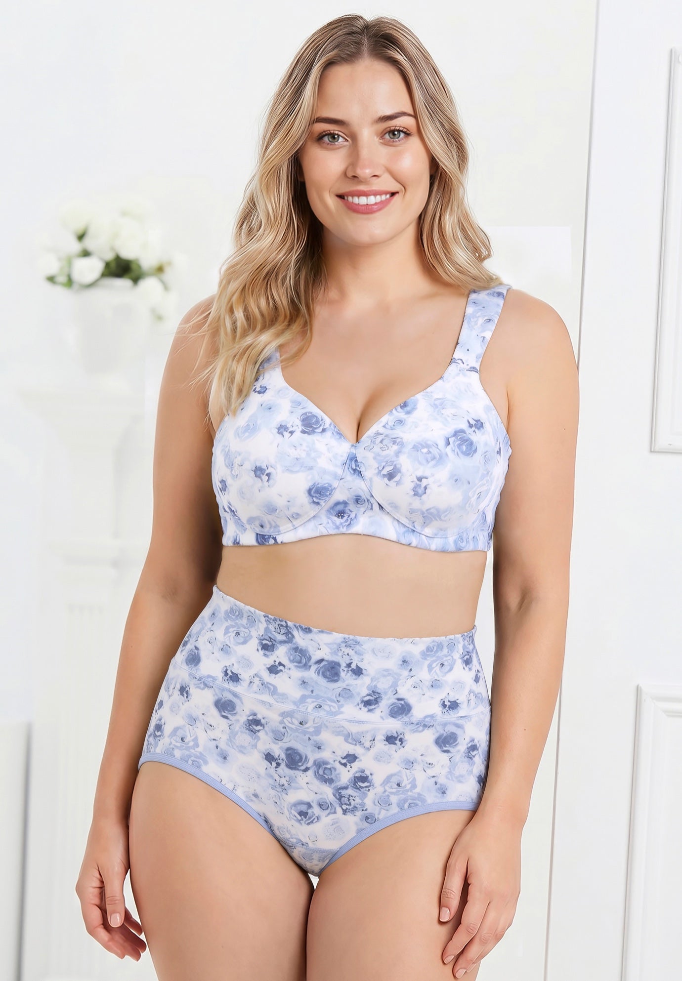 Cotton Wireless Lightly Padded T-Shirt Bra image number 0