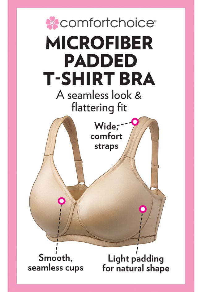 Microfiber Wireless Lightly Padded T-Shirt image number 1