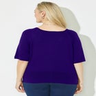 Elbow Sleeve Shrug Cardigan image number null