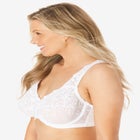 Embroidered Underwire Bra image number null