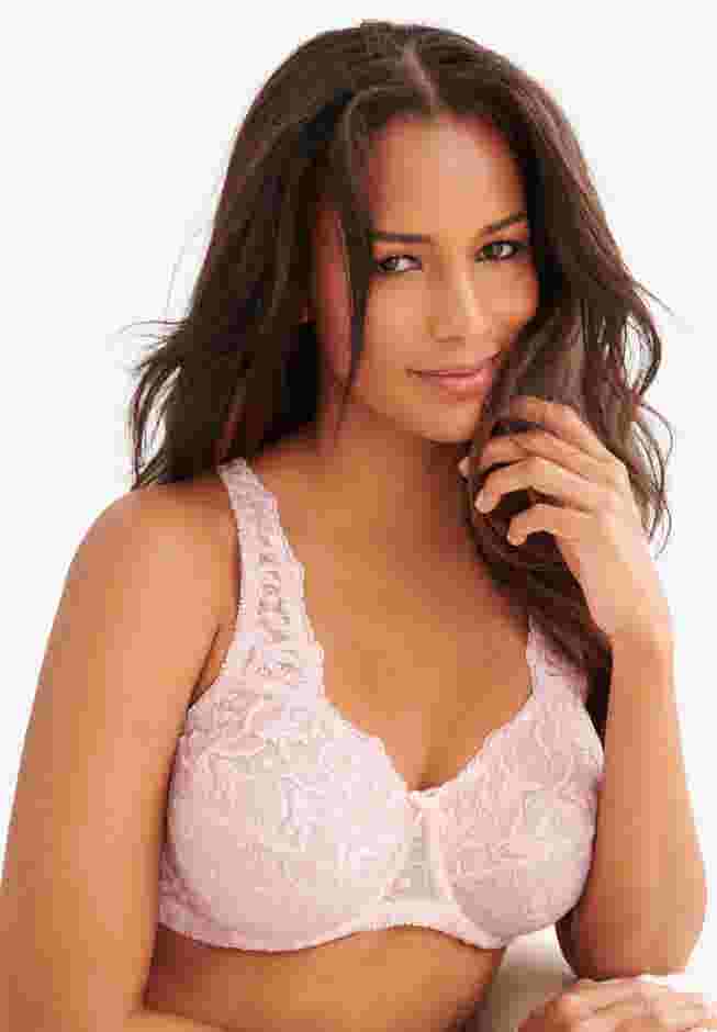 Embroidered Underwire Bra image number 0