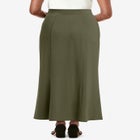 Stretch Knit Maxi Skirt image number null