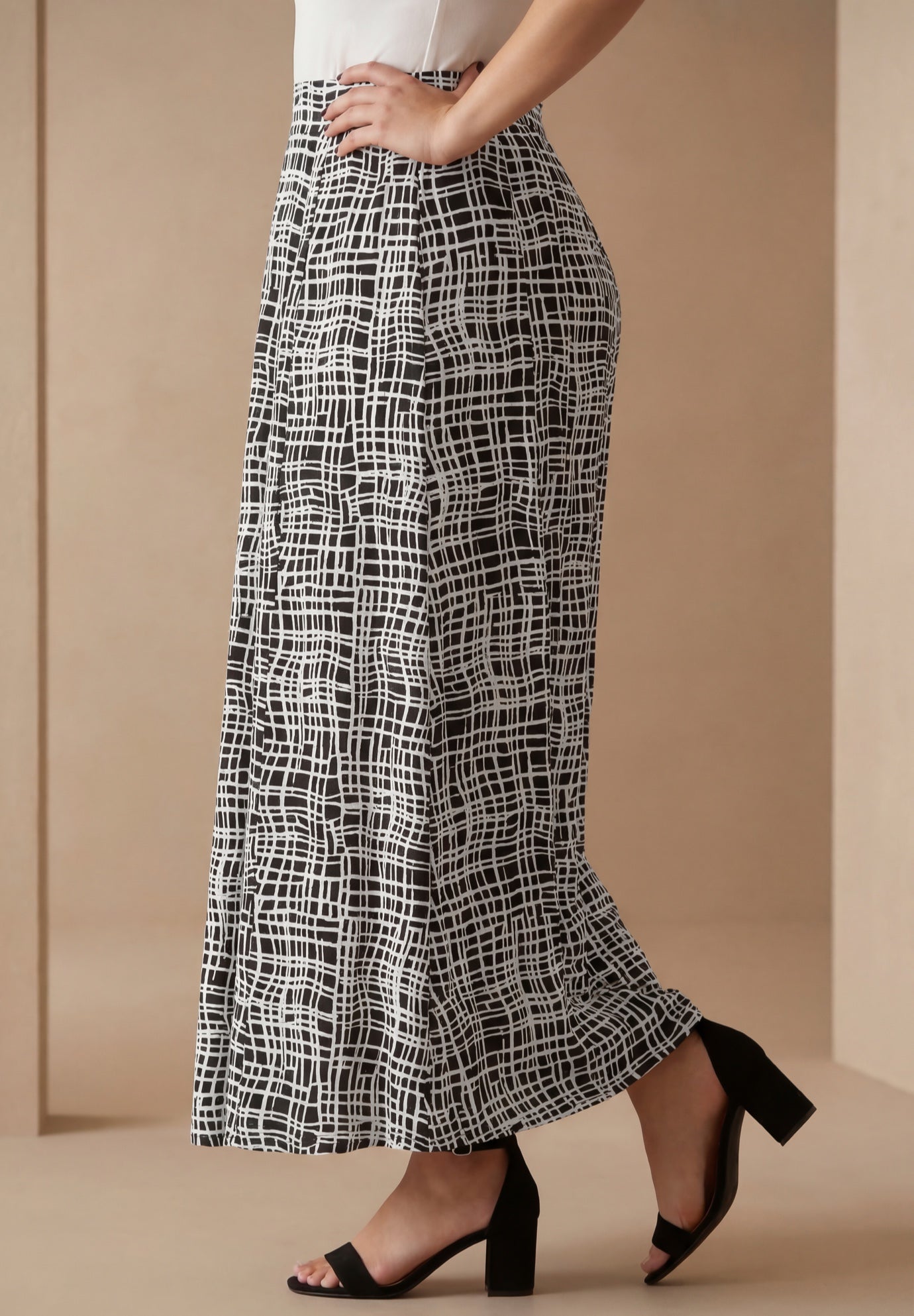 Stretch Knit Maxi Skirt image number 2