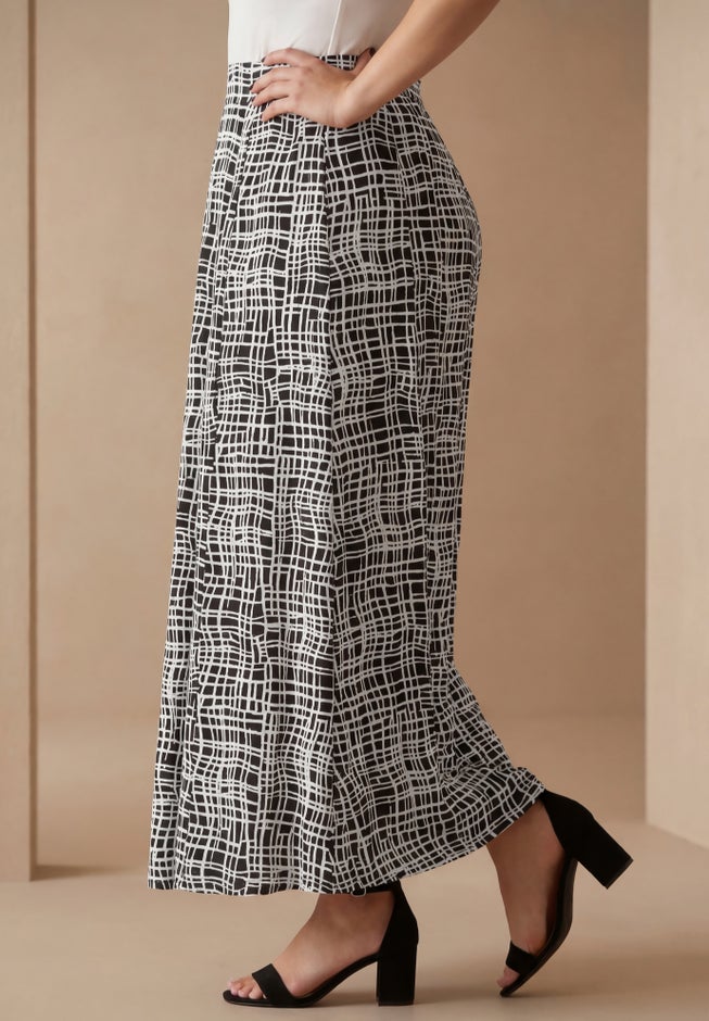 Stretch Knit Maxi Skirt image number 2