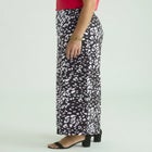 Stretch Knit Wide Leg Pant image number null