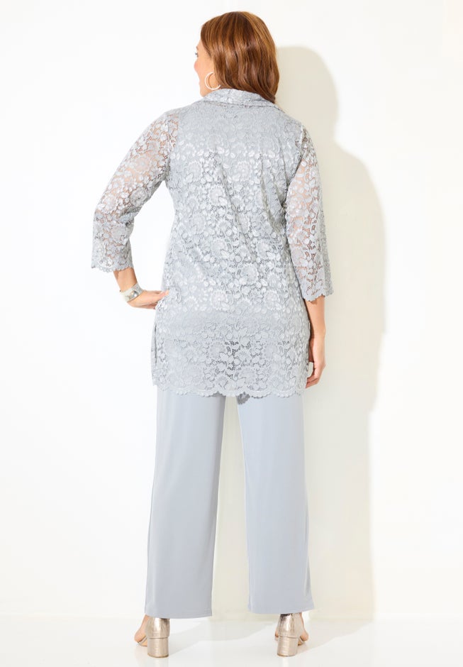 3-Piece Lace Pant Set image number 1