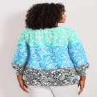 Ombre Print Top image number 1