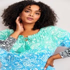 Ombre Print Top image number 3