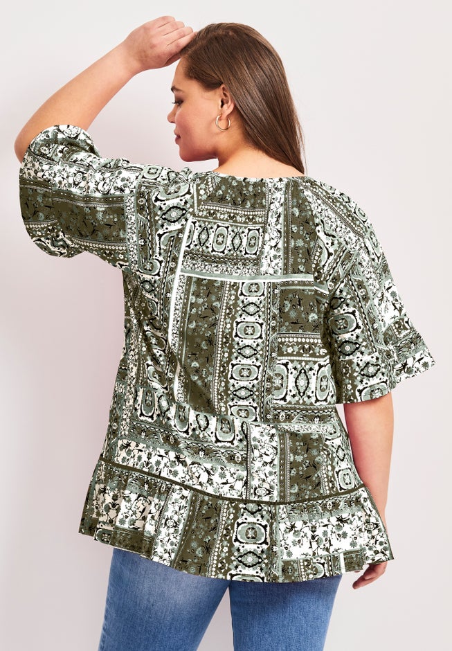 Flutter Sleeve Top image number 1