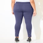 Black Label Grommet Ponte Pant image number null