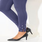 Black Label Grommet Ponte Pant image number null