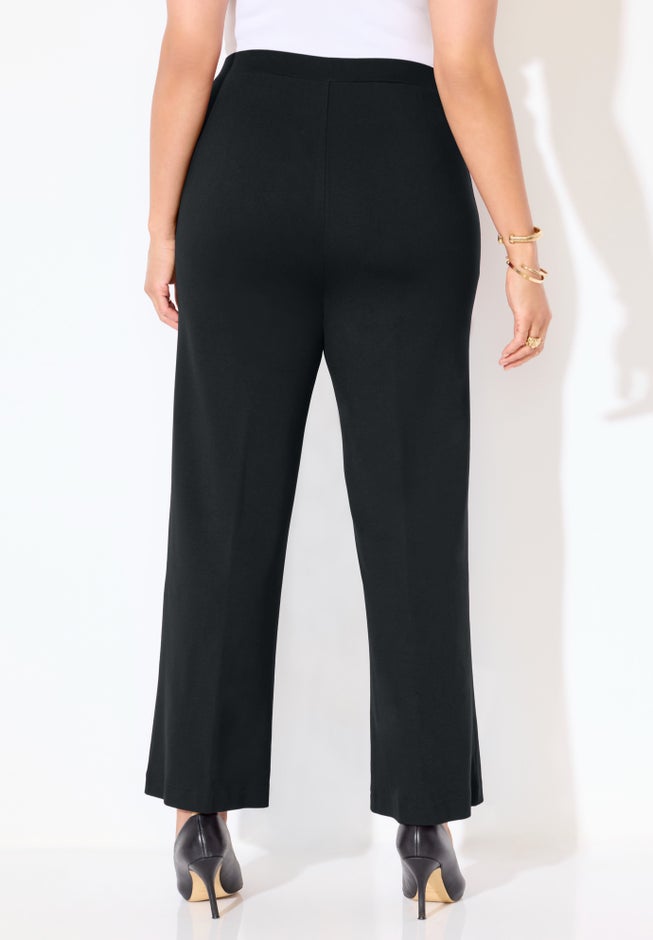 Ponte Wide Leg Pant image number 3