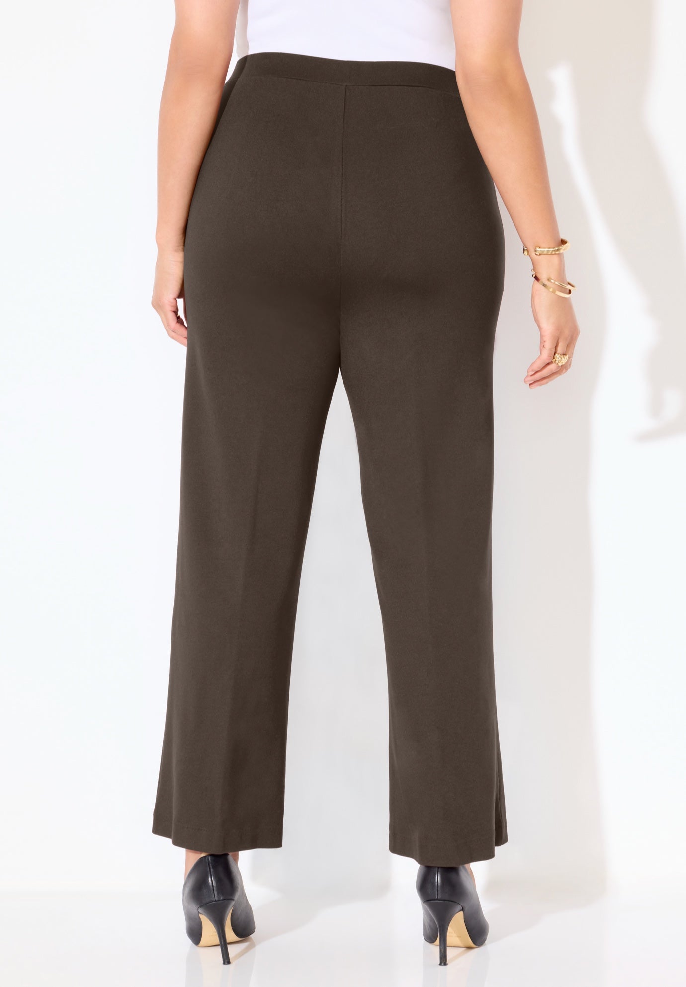 Ponte Wide Leg Pant image number 2