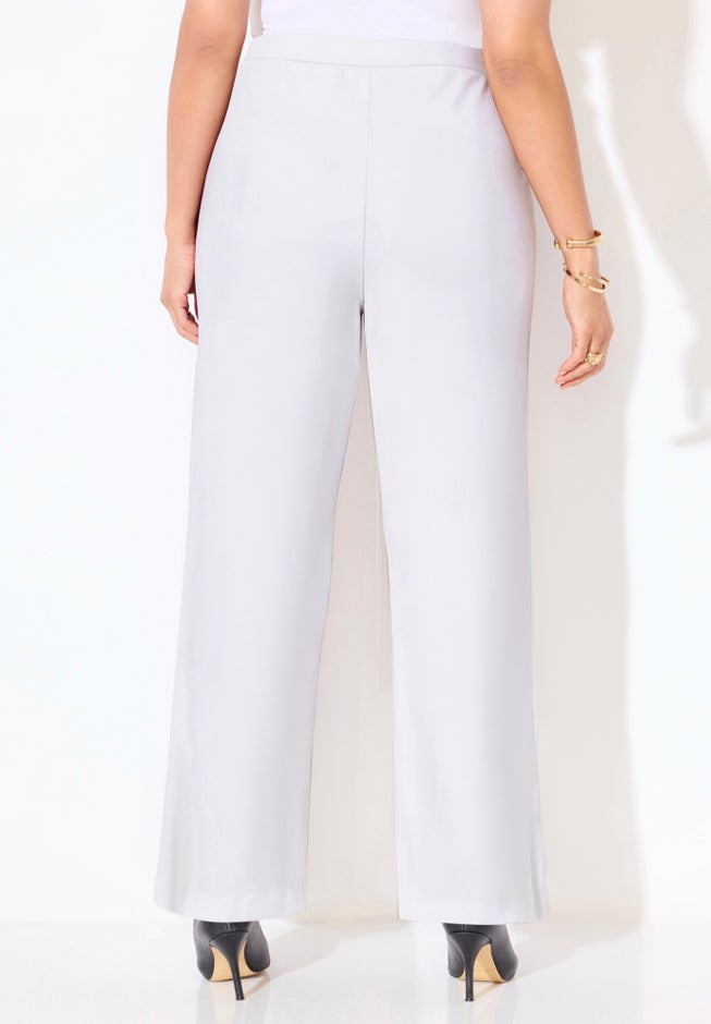 Ponte Wide Leg Pant image number 2