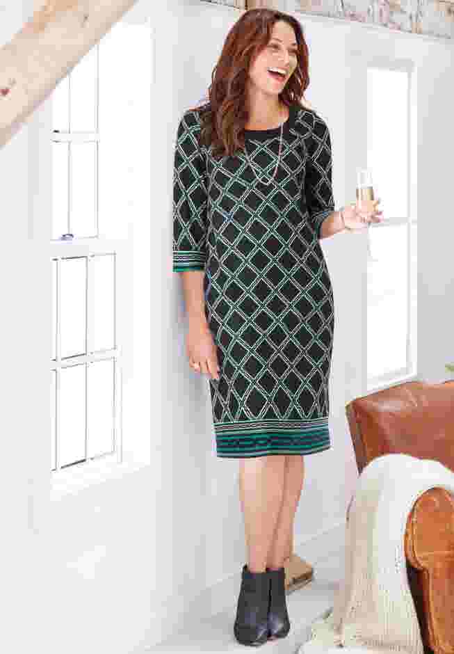 Embellished Shift Dress image number 0