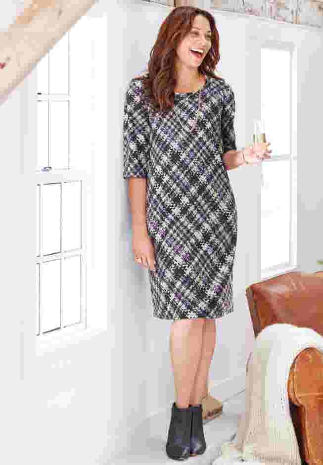 Embellished Shift Dress image number 0