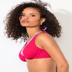 Underwire Shimmer Peekaboo Bikini Top image number null