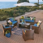 9' Easy Up Cantilever Umbrella image number null