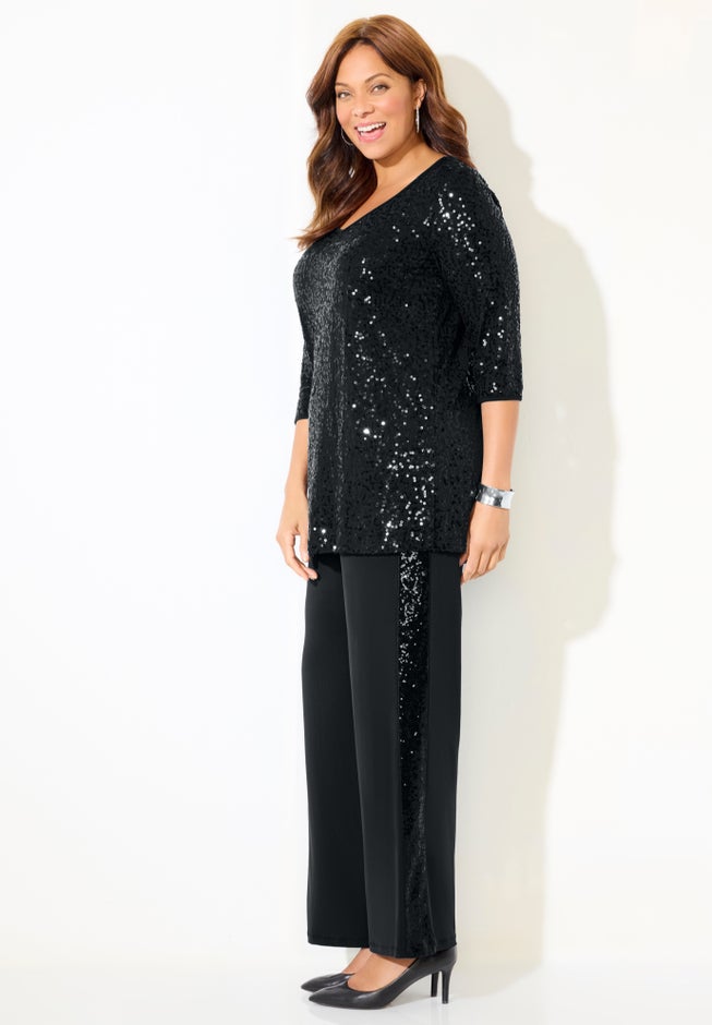 Allover Sequin Tunic image number 3