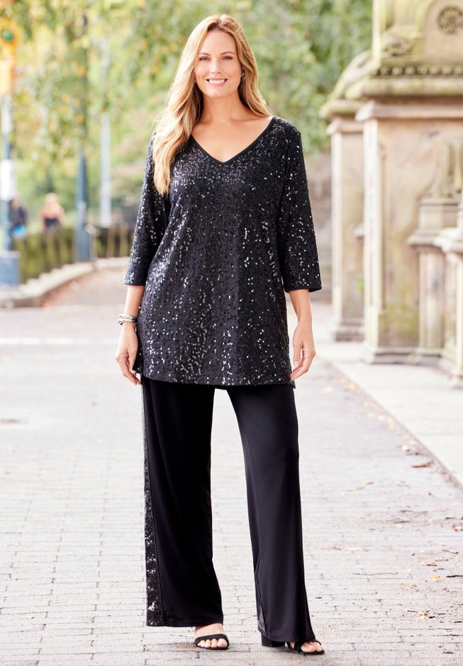 Allover Sequin Tunic image number 1