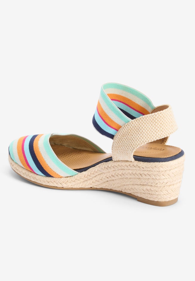 The Abra Stretch Fabric Espadrille image number 2