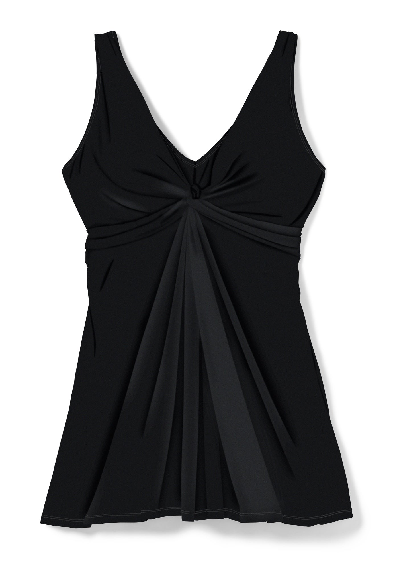 Twist-Front Swim Dress image number 3