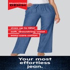 Drawstring Denim Skirt image number null