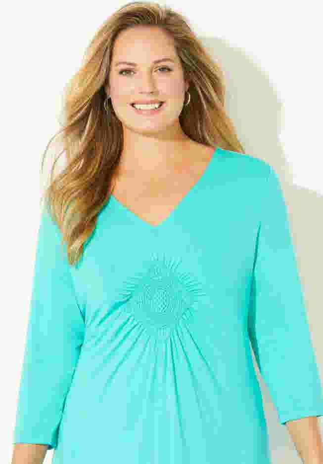AnyWear Medallion Maxi Dress image number 3