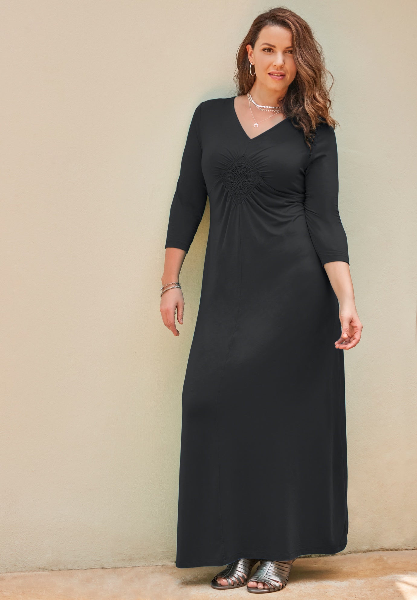 AnyWear Medallion Maxi Dress image number 0
