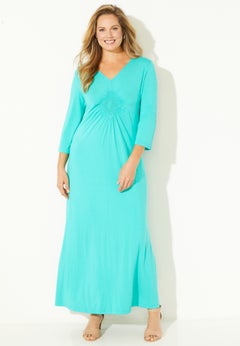 AnyWear Medallion Maxi Dress