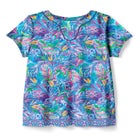 Longer Length Short-Sleeve Swim Tunic image number null