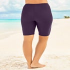 High-Waist Full-Coverage Swim Bike Short image number null