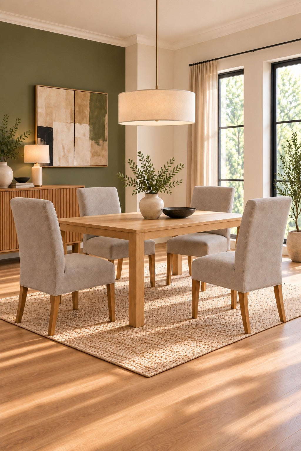 BH Studio Brighton Stretch Dining Room Chair Slipcover image number 1