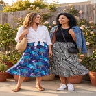 2-in-1 Reversible skirt image number null